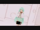 【MMD】ラビットホール_初音ミク Music cafe