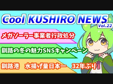 Cool　KUSHIRO　NEWS　Vo.22【VOICEVOX解説・VOICEROID解説】