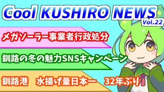 Cool　KUSHIRO　NEWS　Vo.22【VOICEVOX解説・VOICEROID解説】