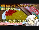 紲星あかりはグルメだけでいい！ Part3 新潟・バスセンターのカレーと桃を使わないもも太郎