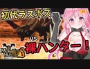 【MHG】初代ラスボスVS裸ハンター！プロハンなら初見討伐出来るよね？  (モノブロス戦)【MHG裸縛り】【Monster Hunter G / Wii版】