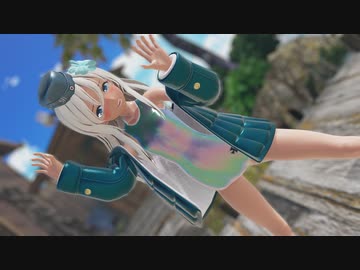 【MMD艦これ】（里帰り水着モード）ゆーちゃん？でも「カメレオン／CHAMELEON」【sdPBR460】