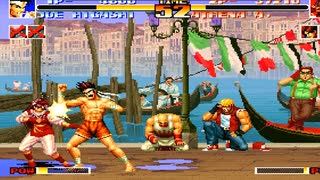 KOF94アテナに連続技リョナ