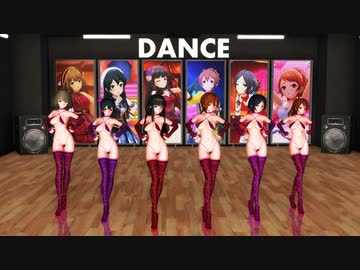 [MMD] Party Tonight（吉岡沙紀・黒川千秋・速水奏・大石泉・北条加蓮・高垣楓） *4K版有り