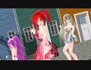 【MMD】夜海【重音テト】