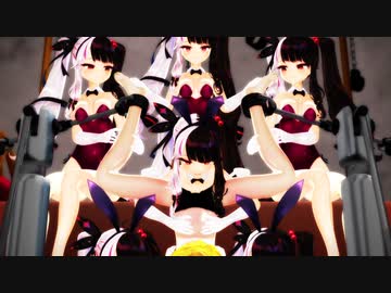 【にじさんじMMD】夜見れなと一緒にくすぐり脱出マジック【健全手品】【F/M】