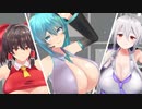 【おっぱいMMD】オリジナルの爆乳モデル達でスキスキ絶頂症