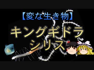【変な生き物】キングギドラシリス
