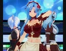 【COM3D2】水髪メイド3人で「Blooming∞Dreaming!」