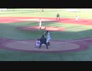 楽天Jr栁沼 勇俊くん〜川内 隼介くんピッチャーゴロ 最後の打者となる小林 幸太くん123キロで三振