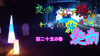 変なおじさんとこの　鶏さん番外編　ゆらり旅愛南　百二十五の巻　南楽園　パークイルミネーションへ行って見た