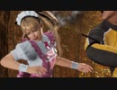 DOA6 マリー・ローズを拳で殴る