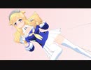 【MMD艦これ】フレッチャーさん、ジョンストン色に染まる！？【百角式】袖にも物理入ってる…