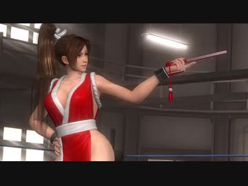 DOA学園プロレス部がヒイヒイ言わせてみた＃3（vs不知火舞）
