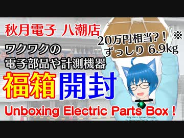 【2024福袋開封】秋月電子の福箱を開けよう！ 驚きのXX万円分の中身！(※)