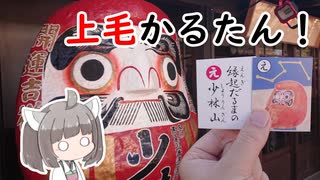 【上毛かるた：え】きりたんの上毛かるたん！～縁起だるまの少林山～【東北きりたん】