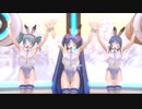 【2024新春MMD祭り】雪バニーならぶ式ミクKKC・テト・GUMIで『SnowMix♪』