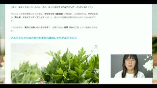 レプリコン自己増殖ワクチンに備えよ！日常使いに完全オーガニック-アルテミシニン