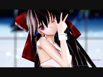 【東方MMD】霊夢・魔理沙・アリス・妖夢・鈴仙で「SnowMix」1080P