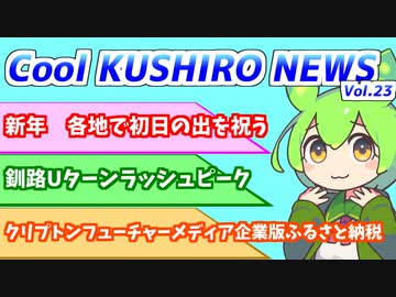 Cool　KUSHIRO　NEWS　Vo.23【VOICEVOX解説・VOICEROID解説】