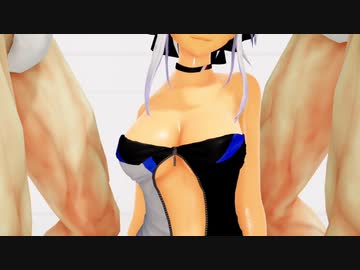 【MMD】レースクイーンハクさんでふっきれた【弱音ハク/yowane haku】