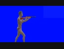 MP18を撃つAKYS