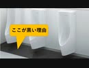 トイレの黒い部分のやつの理由