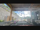 山形から新潟県村上市日本海の絶景ドライブ39　山形自動車道を月山方面へ4　湯殿山ＩＣ　マツダ２車載　2023　0820