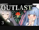 【 OUTLAST 】＃３　葵よ、キノコ好きか？【 紲星あかり, 琴葉葵 】