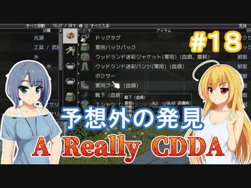 【Project Zomboid CDDA】狂気の世界に生きるパワー系少女 / 第１８話【ゆっくり実況プレイ】