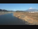 【富士山】【車窓】東海道本線 富士川→吉原・左(20240109)【ビュー】