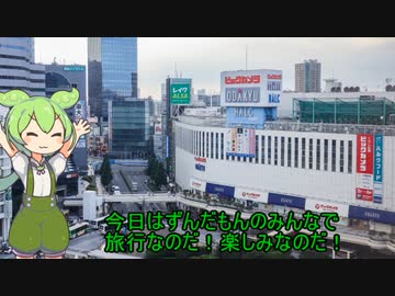 ずんだもんが謎のお話をするだけ～新宿駅の巻～