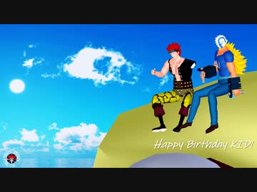 【MMDワンピ】祝ユースタス・キッド誕2024【IF IT AIN'T LOVE】