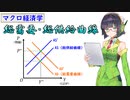 マクロ経済学#4「総需要・総供給曲線」【VOICEROID解説】