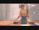 【DoaXvv/かすみ】女の子座り・うとうと/水着:ミスティック・オーシャン(着崩れ)