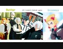 【鬼滅のMMD】Butter/If I can't have you/Insomnia【炎/音/風/玄】