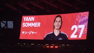 FCバイエルン・ミュンヘン選手紹介 (2023/7/29)