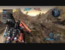 支援機乗りのバトオペ2 191戦目 ザクⅣ LV1 （フレームA＋複合装甲B） 墜落跡地