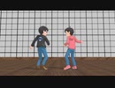 【踊ってみた 】 MMD長兄松  love me a little (Monstar X) dance