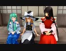 【東方MMD】先代巫女のお留守番