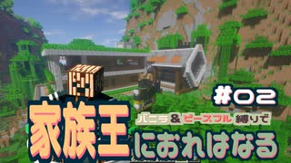 【Minecraft】家族王におれはなる # 02