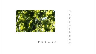 曰く夏という名前の詩  -  Fukase