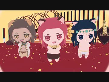 【エネアドMMD】ファンサ　セトとひげ