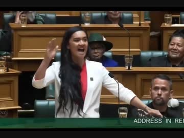 ホモと見るニュージーランド出身の議員の議会演説