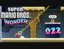 【実況２２】思わせぶりで引っ張らせる花！【スーパーマリオブラザーズ ワンダー】