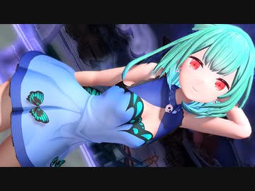 【MMD】潤羽るし○/ピンクキャット【紳士向け】