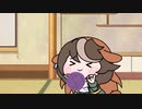 カイチョ―毛糸を編む（たぬき）