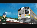 【MMD鉄道】211系走行シーン