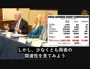 【COVID-19ワクチン被害に関する公聴会】ロン・ジョンソン上院議員：FDA有害事象報告システムのデータによれば、COVIDワクチン100万注射当たりの死亡率はインフルエンザワクチンの55倍