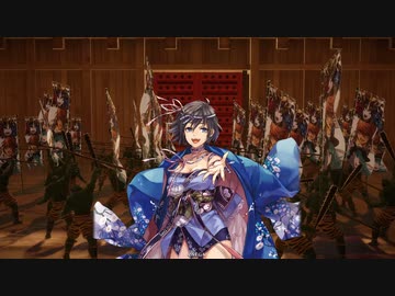 【英傑大戦】鬼若子への御心VS緋炎の軌跡【五十万石】